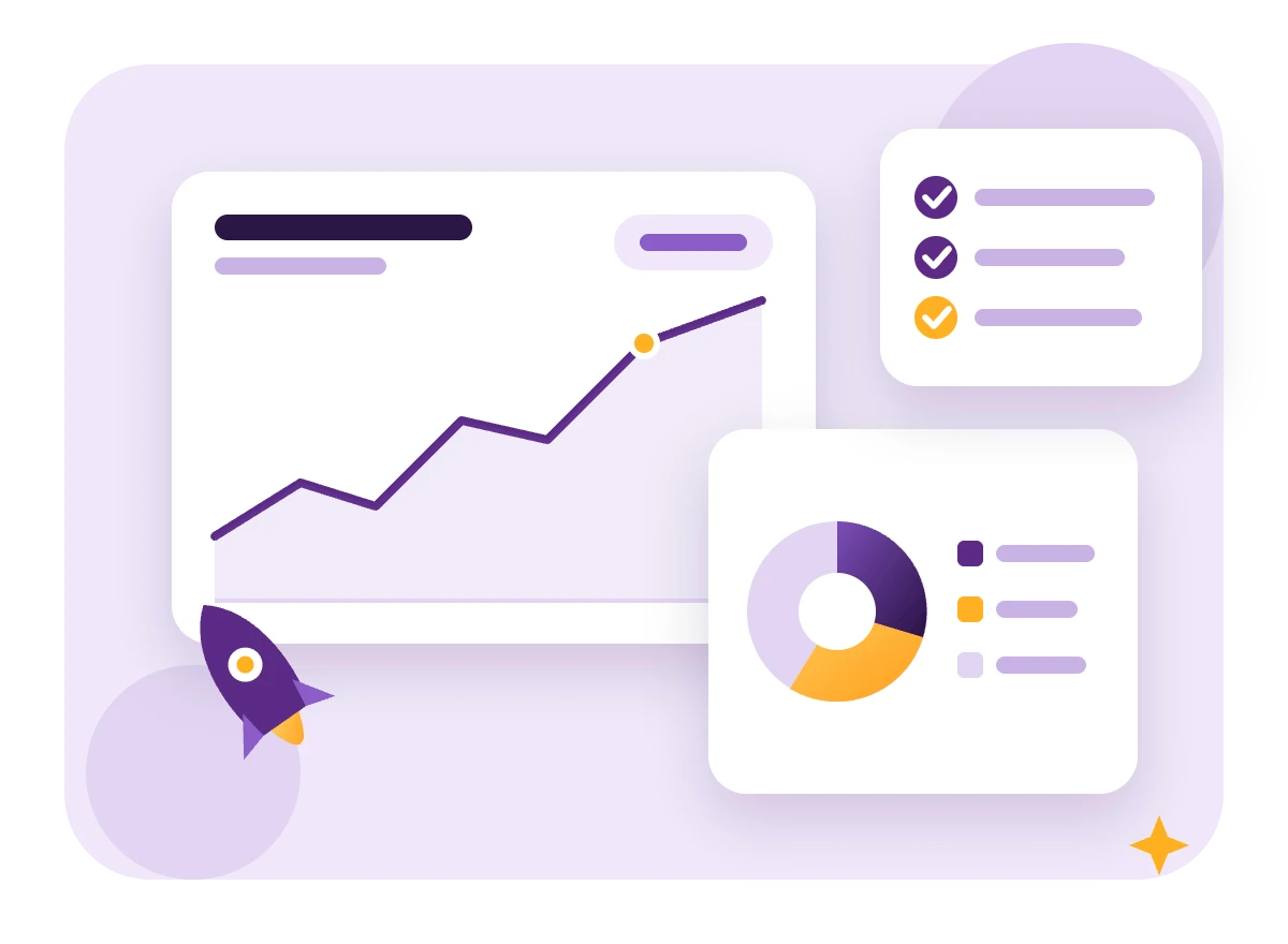 SEO and digital marketing strategy with analytics dashboard and growth reporting