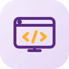 Website design and development services icon