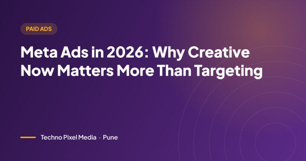Meta ads 2026 creative strategy